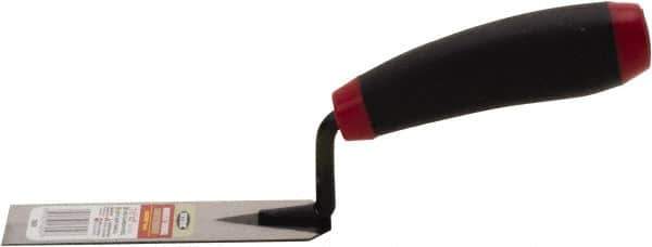 Hyde Tools - Carbon Steel Trowel - 10-1/4" Long x 1-1/2" Wide, Wood Handle - USA Tool & Supply