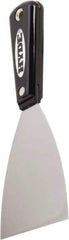 Hyde Tools - Flexible High Carbon Steel 1-Edge Scraper - 3-1/2" Blade Width, Nylon Handle - USA Tool & Supply