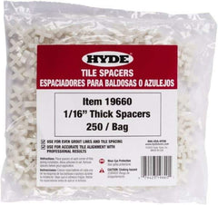 Hyde Tools - Tile Spacer - For Ceramic Tile - USA Tool & Supply