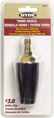 Hyde Tools - 4,000 psi Spray, Pressure Washer Pressure Washer Nozzle - 1.07mm Orifice Diam - USA Tool & Supply