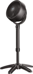 VORNADO - 8-15/16" Blade, 389 Max CFM, Adjustable Pedestal Stand Air Circulator Fan - 0.42 Amps, 120 Volts, 3 Speed - USA Tool & Supply