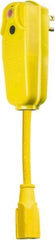 Tower - GFCI Cords & Power Distribution Centers Mount Type: Right Angle Number of Outlets: 1 - USA Tool & Supply