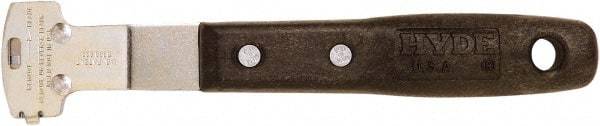 Hyde Tools - Stiff Steel Straight Scraper - 1.55" Blade Width - USA Tool & Supply