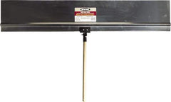 Hyde Tools - 48" Wide Flexible Blade Aluminum Painters Assistant - Stiff, Wood Handle - USA Tool & Supply