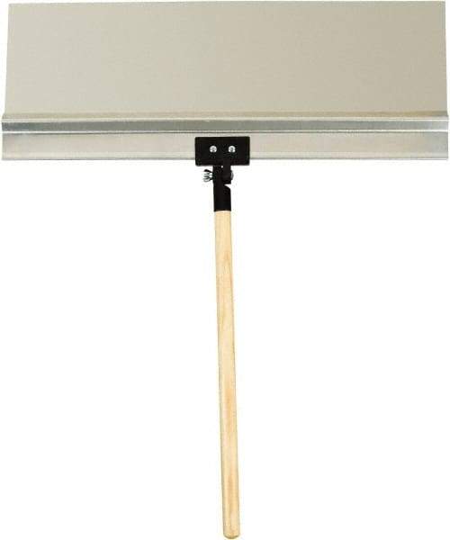 Hyde Tools - 24" Wide Flexible Blade Aluminum Painters Assistant - Stiff, Wood Handle - USA Tool & Supply