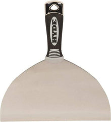 Hyde Tools - 8" Wide Flexible Blade Stainless Steel Joint Knife - Flexible, Plastic Handle - USA Tool & Supply
