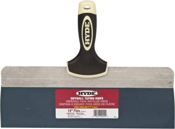 Hyde Tools - 14" Wide Flexible Blade Steel Joint Knife - Flexible - USA Tool & Supply
