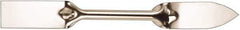 Hyde Tools - 1" Wide Point Edge Blade Steel Drywall/Plaster Repair Tool - Stiff - USA Tool & Supply