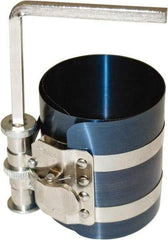 OEM Tools - Piston Ring Compressor - 3-1/2" High x 6.7" Long, For Use with Passenger & Light Trucks - USA Tool & Supply