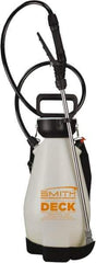 Smith Performance Sprayers - 2 Gal Chemical Safe Garden Hand Sprayer - Polyethylene Tank, Funnel Mouth, Reinforced Hose - USA Tool & Supply