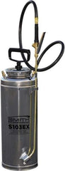 Smith Performance Sprayers - 3.5 Gal Chemical Safe Garden Hand Sprayer - Stainless Steel Tank, Wide Mouth, Reinforced Hose - USA Tool & Supply