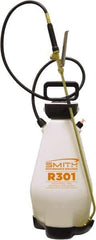 Smith Performance Sprayers - 3 Gal Chemical Safe Garden Hand Sprayer - Polyethylene Tank, Funnel Mouth, Reinforced Hose - USA Tool & Supply