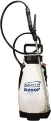 Smith Performance Sprayers - 2 Gal Chemical Safe Garden Hand Sprayer - Use with Cleaners/Degreasers, Polyethylene Tank, Funnel Mouth, Reinforced Hose - USA Tool & Supply