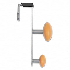 Alba - Coat Racks, Hooks & Shelving Type: Hangers Number of Hooks: 2 - USA Tool & Supply