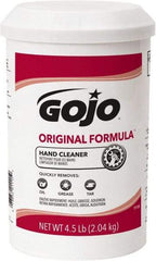 GOJO - 4.5 Lb Dispenser Refill Cream Waterless Hand Cleaner - White, Fragrance Free Scent - USA Tool & Supply