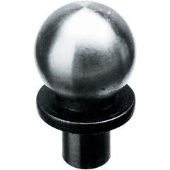 TE-CO - 10mm Ball Diam, 5mm Shank Diam, Alloy Steel Inspection Tooling Ball - USA Tool & Supply