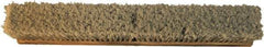 O-Cedar - 24" Fine Particle Synthetic Push Broom - 3" Bristle Length, Wood Block, Threaded Handle Connection, Handle Sold Separately - USA Tool & Supply