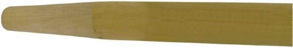 O-Cedar - 54 x 1" Wood Squeegee Handle - Tapered Connection, Tan - USA Tool & Supply