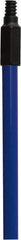 O-Cedar - 60 x 1" Fiberglass Squeegee Handle - Threaded Connection, Blue - USA Tool & Supply