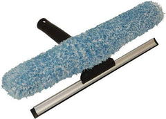 O-Cedar - 12" Window Washer/Squeegee - Threaded End, Plastic Holder - USA Tool & Supply