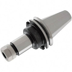 Iscar - 2-9/16" Projection, CAT50 Taper Shank, ER32 Collet Chuck - Exact Industrial Supply