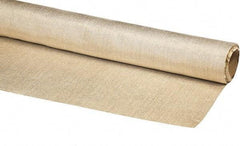 Auburn Mfr - 5' Wide x 0.036" Thick Fiberglass Welding Cloth Roll - Tan - USA Tool & Supply