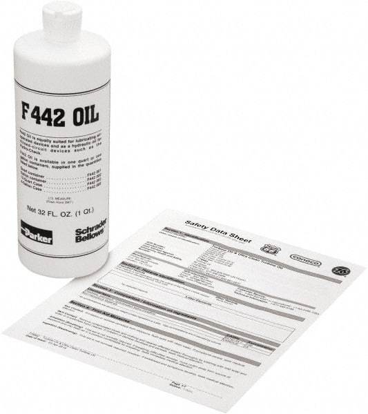 Parker - FRL Lubricator Oil - Use with Lubricators - USA Tool & Supply