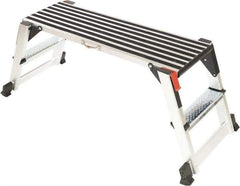 Whiteside - Wheel Step for Universal Use - 600 Lb Capacity, 19" Max Height, 12" Step Width x 12" Step Depth - USA Tool & Supply