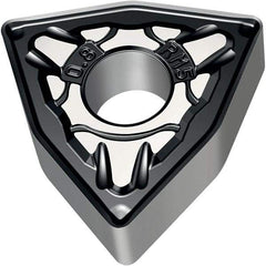Walter - WNMG332 RM5 Grade WSM30S Carbide Turning Insert - 80° Trigon, 3/8" Inscr Circle, 3/16" Thick, 1/32" Corner Radius - USA Tool & Supply