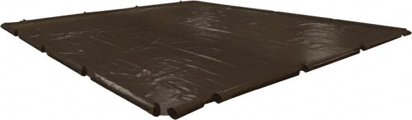 Collapsible Berms & Pools; Sump Capacity (Gal.): 972.0 gal (US); Spill Capacity: 972.0 gal (US); Length (Feet): 10.00; Width (Feet): 39.00; Overall Height: 4 in; Height (Inch): 4 in; Height (Feet): 4 in; Color: Black; Sump Capacity: 972.0 gal (US)