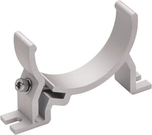 Waldmann Lighting - Task & Machine Light Mounting Clip - Silver, For Use with Mach LED Plus 70 - USA Tool & Supply