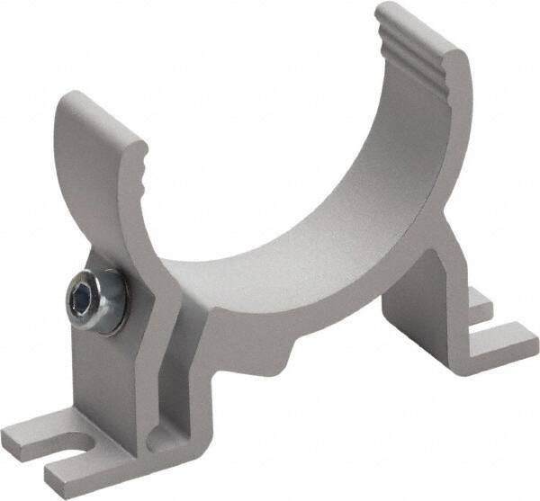 Waldmann Lighting - Task & Machine Light Mounting Clip - Silver, For Use with Mach LED Plus 40 - USA Tool & Supply