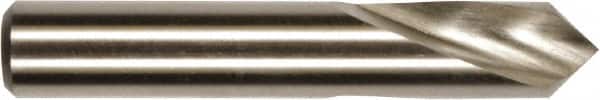 Magafor - 7/16" Body Diam, 90°, 2" OAL, High Speed Steel Spotting Drill - USA Tool & Supply