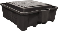 Enpac - IBC Sumps, Platforms & Decks Type: IBC Pallet w/Drain Number of Totes: 1 - USA Tool & Supply