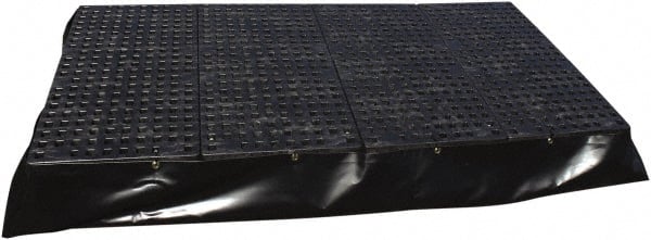 Enpac - Spill Pallets, Platforms, Sumps & Basins Type: Spill Deck or Pallet Number of Drums: 8 - USA Tool & Supply