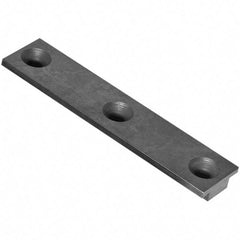 Raptor Workholding - 1 Piece Vise 1/8" Parallel Master Jaw Insert - Steel, 3/4" Long, 0.308" High - USA Tool & Supply