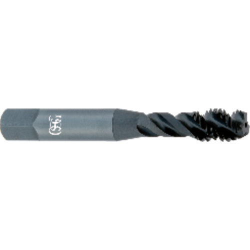 ‎6-32 Dia-H3-3 FL-2.5P Chamfer Dia-HSS-Steam Oxide-Modified Bottom Spiral Flute Tap - USA Tool & Supply