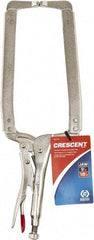 Crescent - 18" OAL C-Clamp Locking Pliers - USA Tool & Supply