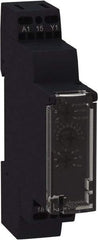 Schneider Electric - 6 Pin, 100 hr Delay, Multiple Range SPST Time Delay Relay - 0.7 Contact Amp, 250 VAC, On Board Trimpot - USA Tool & Supply