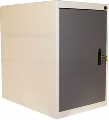 Proline - Modular Storage Cabinet - 16 Gauge Steel, 18" Wide x 26" Deep x 27-1/2" High, Blue/White - USA Tool & Supply