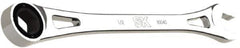 SK - 1/2" 6 Point Combination Wrench - 9.06" OAL, Steel, Full Polish Finish - USA Tool & Supply
