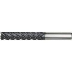 Kennametal - 20mm, 5 Flute, Single End, Solid Carbide, 6mm Corner Radius End Mill - 125mm OAL, Right Hand Flute, 60mm LOC, Right Hand Cut - USA Tool & Supply