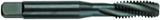 10-32 Dia. - GH2 - 3 FL - Premium HSS - TiCN Semi Bottoming Spiral FL Tap - USA Tool & Supply