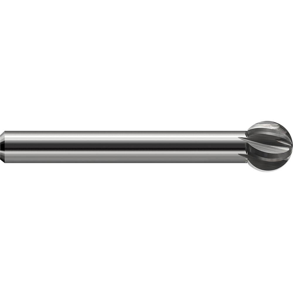 Harvey Tool - 1" Diam 270° Wrap Angle 0.873" LOC 6-Flute Uncoated Undercut End Mill - Exact Industrial Supply