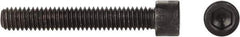 Made in USA - 5/16-18 UNC Hex Socket Drive, Socket Cap Screw - Alloy Steel, Black Oxide Finish, Fully Threaded, 2-1/4" Length Under Head - USA Tool & Supply