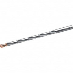 Walter-Titex - 5/8" 140° 2-Flute Solid Carbide Extra Length Drill Bit - USA Tool & Supply