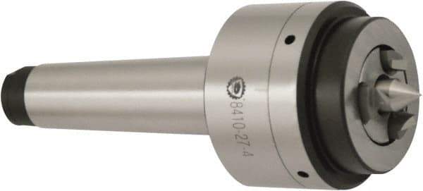 Bison - 5MT Mount, 1.18 to 3.94" Clamping Diam, Centered Pin Face Driver - 1.653" Min Turning Diam, Hydraulic Face Driver Actuation - USA Tool & Supply