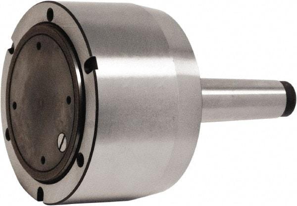 Bison - Adapter Back Plate for 6" Diam Bison Set-Tru Lathe Chucks - 5MT Mount - USA Tool & Supply
