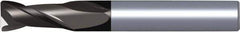 Kennametal - 15mm, 2 Flute, Single End, Solid Carbide, Corner Chamfer End Mill - 92mm OAL, Right Hand Flute, 26mm LOC, Right Hand Cut - USA Tool & Supply