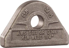 Mag-Mate - 15/32" ID, 2,000 Lb Capacity, Pad Eye - Carbon Steel - USA Tool & Supply